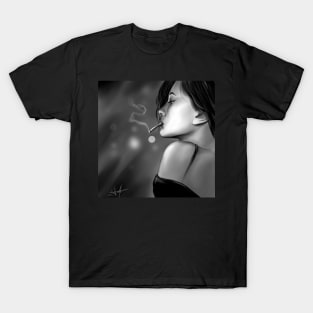 Black and white portrait T-Shirt